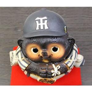 信楽焼 阪神タイガース優勝お願い狸 たぬき 開運 縁起物 可愛い 陶器