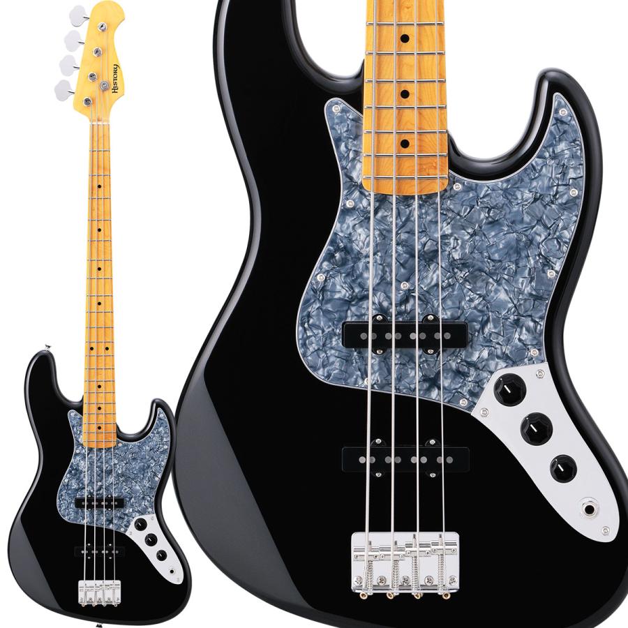 HISTORY（ヒストリー） HJB/m-Standard BLK Black 国産エレキベース