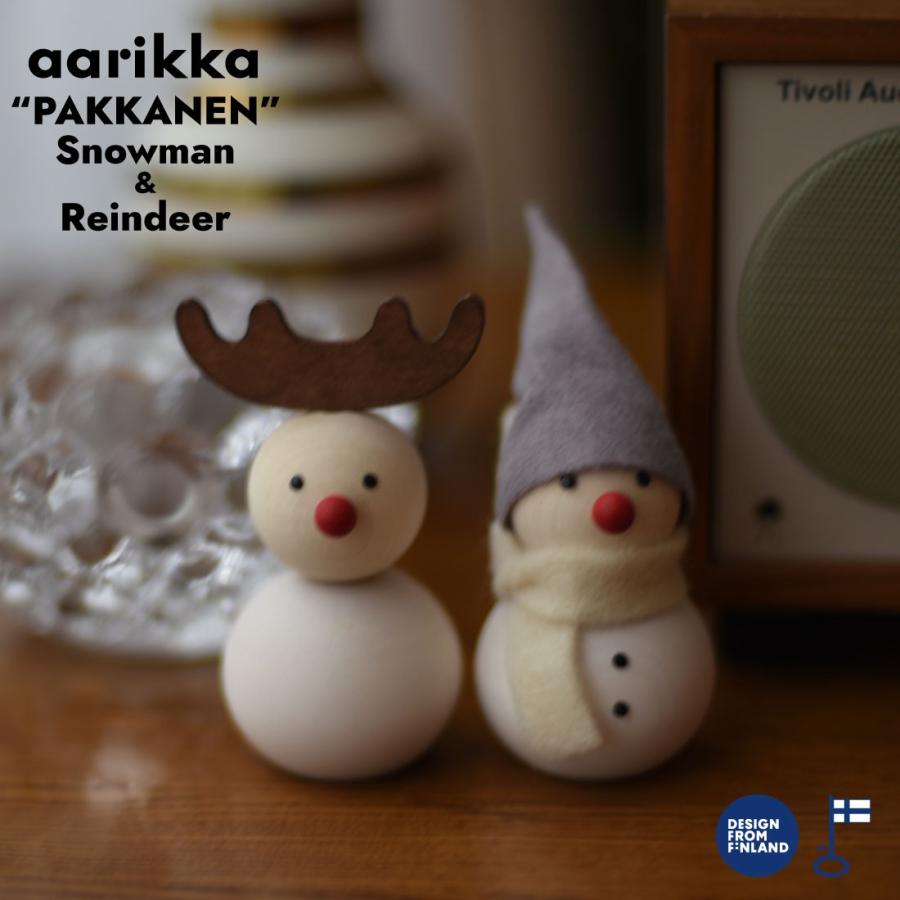 aarikka アアリッカ パッカネン 雪だるま トナカイ PAKKANEN Snowman