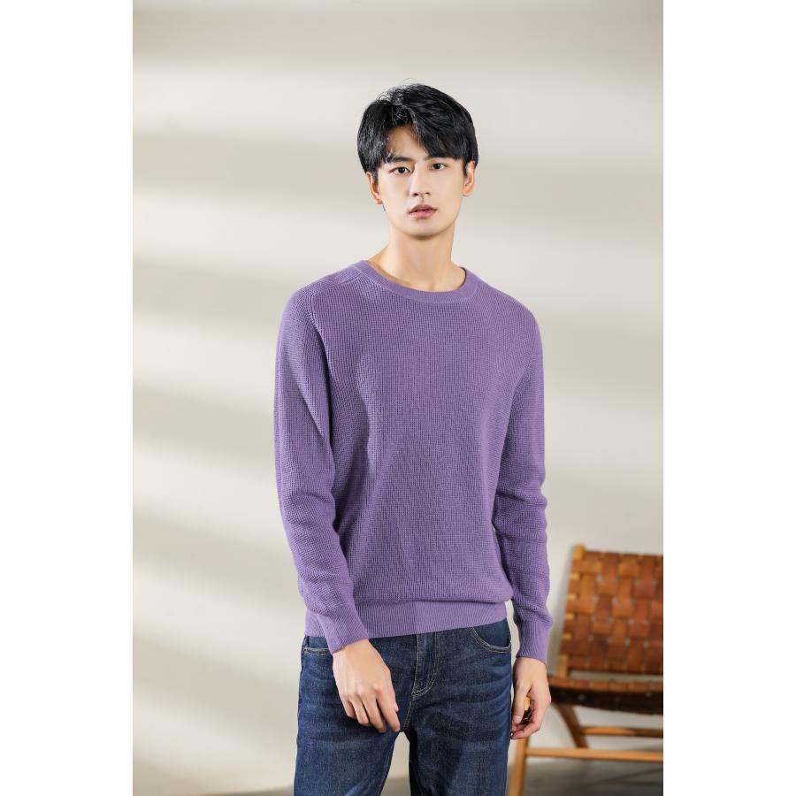 SHOKAY(ショーケイ)グラスランド・メンズ・ラウンドネックセーター