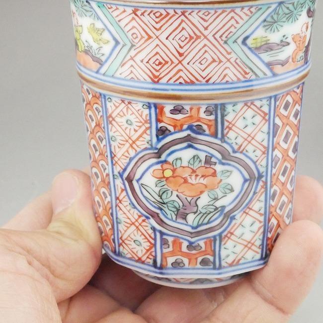 京焼 清水焼 赤絵古紋湯呑 昭阿弥 大単品 : 松韻堂 Yahoo!店 - 通販