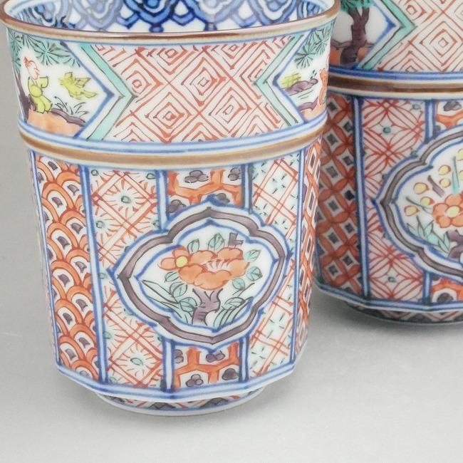 京焼 清水焼 赤絵古紋湯呑 昭阿弥 大単品 : 松韻堂 Yahoo!店 - 通販