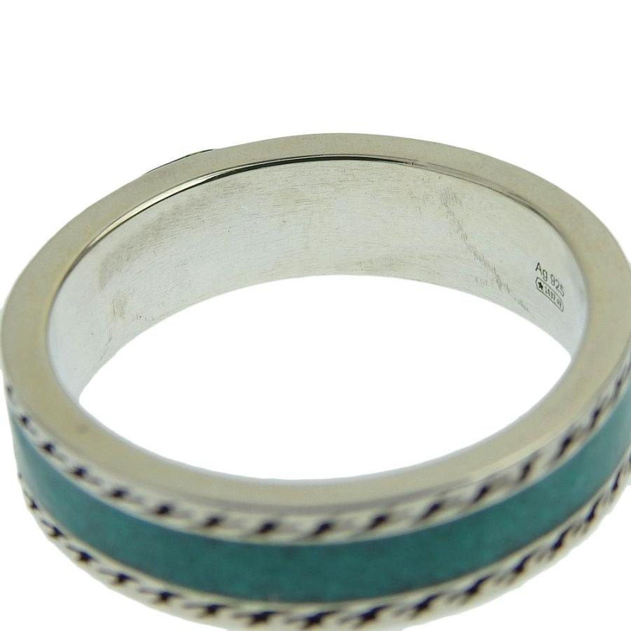 GUCCI グッチ ターコイズ バングル ロッキングG 16 箱有り