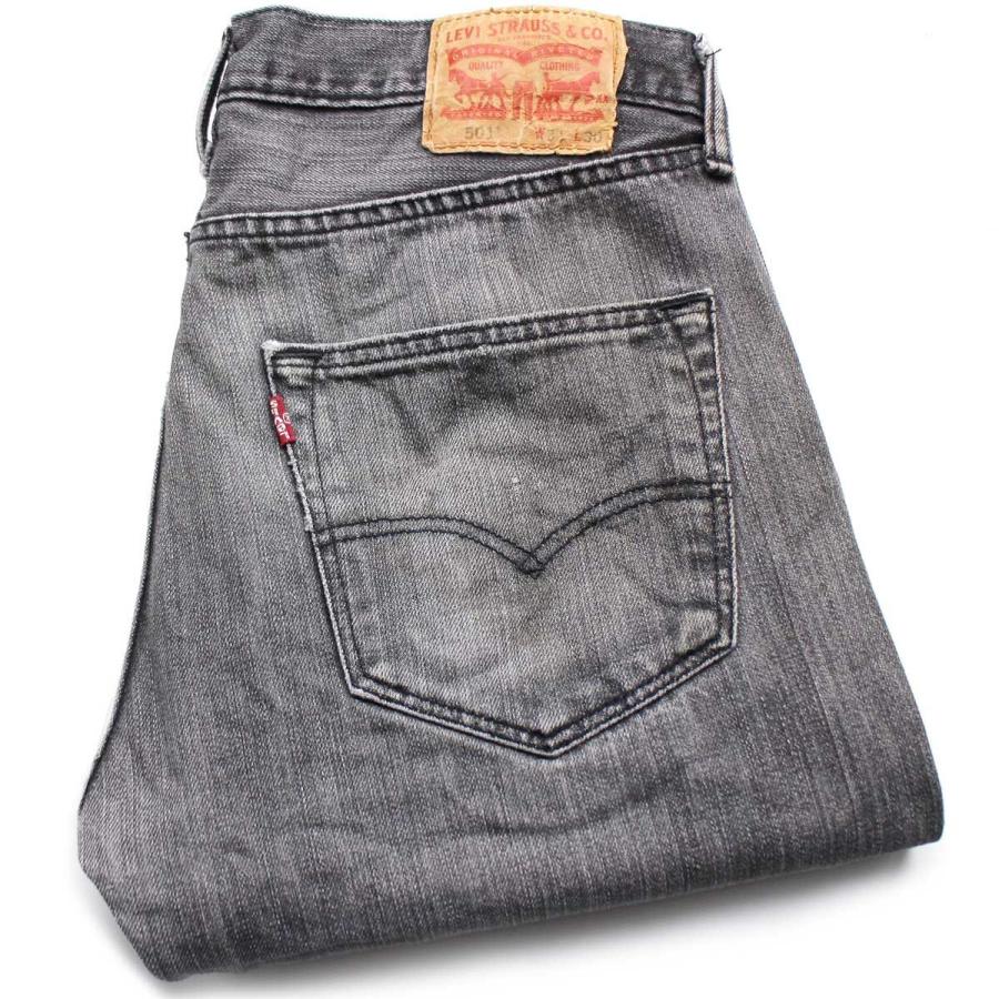 Levi's（リーバイス） メキシコ製 501 先染め ブラック デニムパンツ