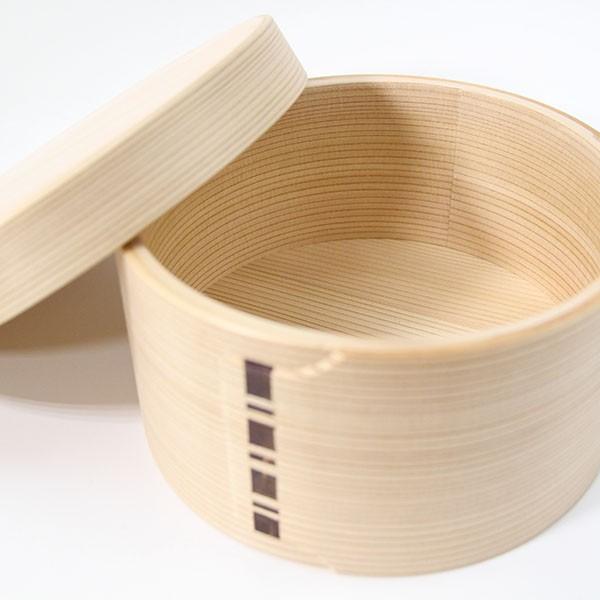 おひつ 曲げわっぱ 日本製 木製 6寸 大館工芸社 無塗装 お櫃 飯櫃 国産