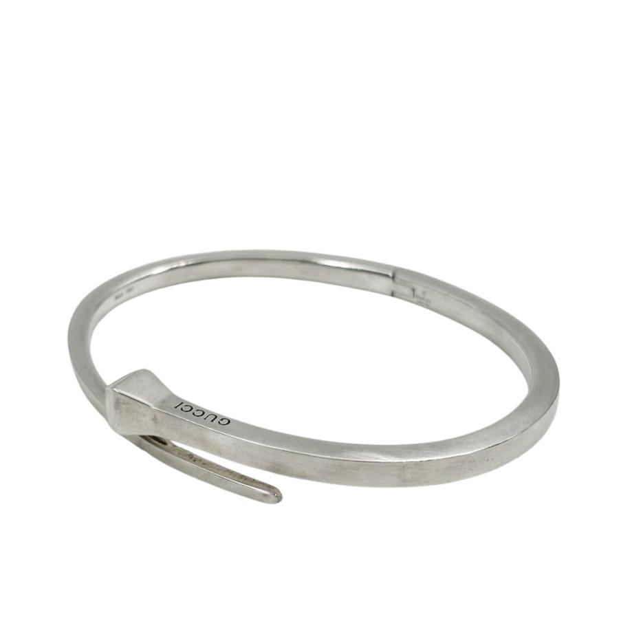 GUCCI（グッチ） バングル ブレスレット 925 シルバー 33.7g : SiSSY