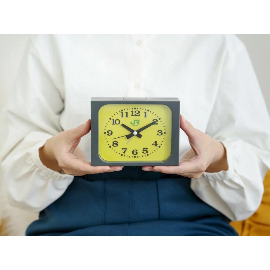 新品】5月入荷次第発送 JR東日本 みどりの駅時計BOOK アラームクロック