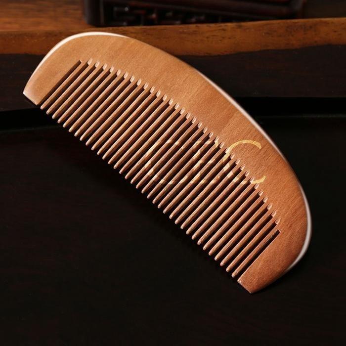 つげ櫛解櫛中ハ薩摩つげ使用最高級和泉櫛荒歯中歯可愛い檀木CBH13-AL08