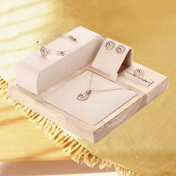 ジュエリー ディスプレイ ネックレス スタンド イヤリング 指輪 撮影用