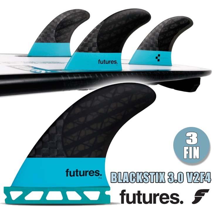 サーフィン・ボディボード futures BLACK STIX 3.0 V2 FOIL ERIC