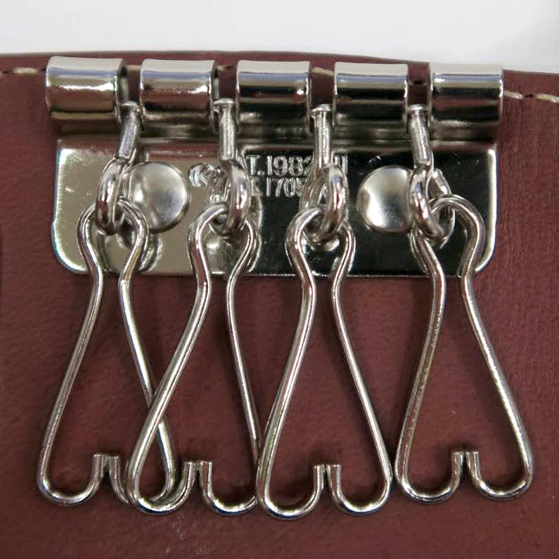 REDMOON（レッドムーン） キーケース カードケース 本革 L型ファスナー