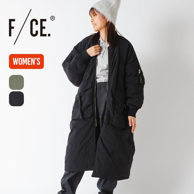 F/CE.（エフシーイー） F/CE ガーメントダイダウンMA-1ロングコート