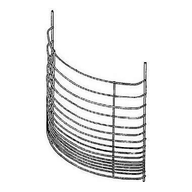 リンナイ（Rinnai） ガス赤外線ストーブ ガード 056-109-000 : パーツ