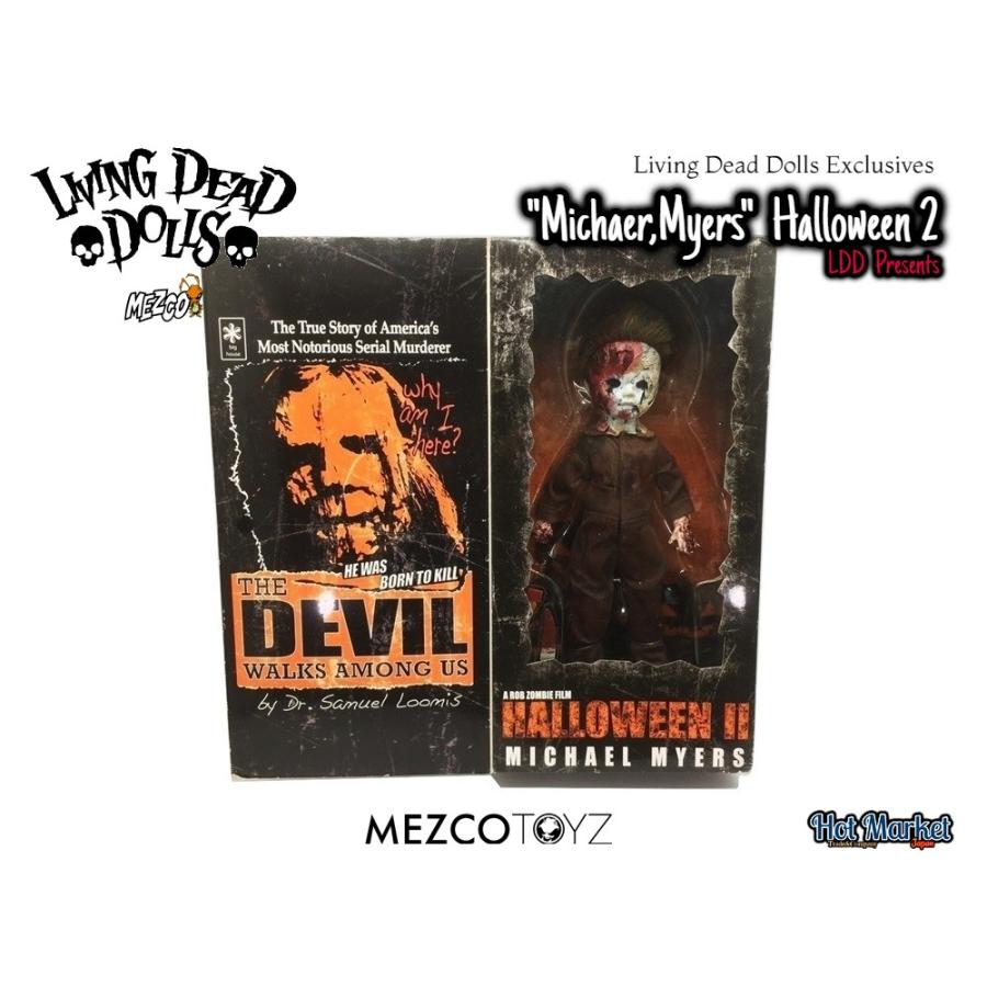 MEZCO リビングデッドドールズ Michael myers Halloween2 LDD Presents