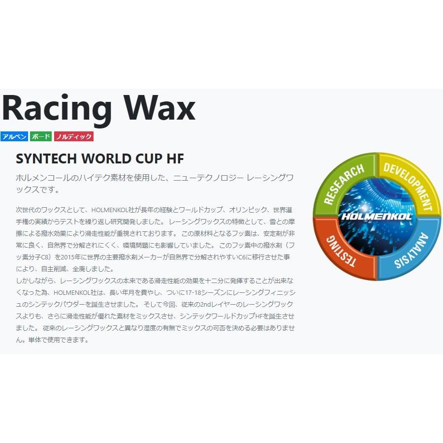 HOLMENKOL（ホルメンコール） シンテック ワールドカップ HF COLD
