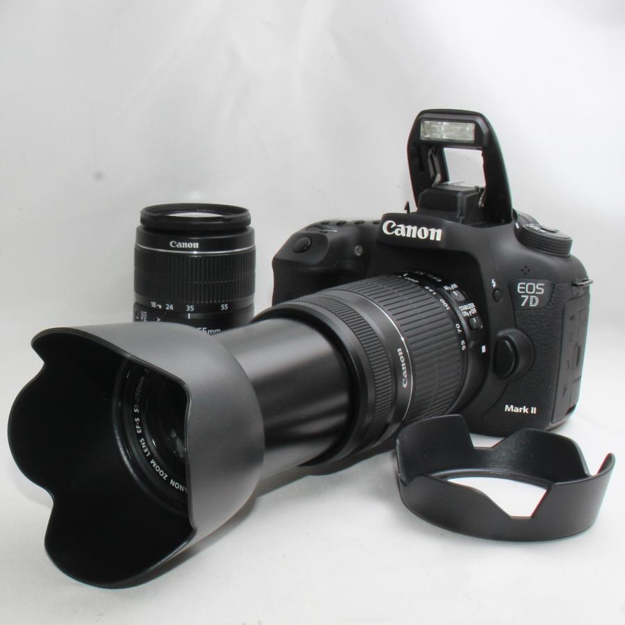 Canon EOS 7D Mark II 標準&望遠ダブルレンズセット 保証/Canon EOS 7D
