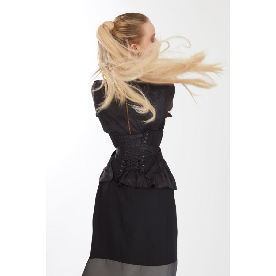 ファンレーシング LOOP ブラック(ピュアワン コルセット ワークス