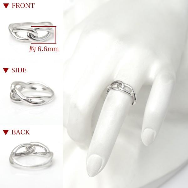 プラチナ 指輪 プラチナリング Pt900 インフィニティ モチーフ
