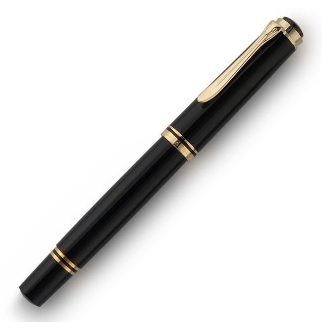 Pelikan（ペリカン） 万年筆 旧天冠 M400 ブラック 万年筆 (B
