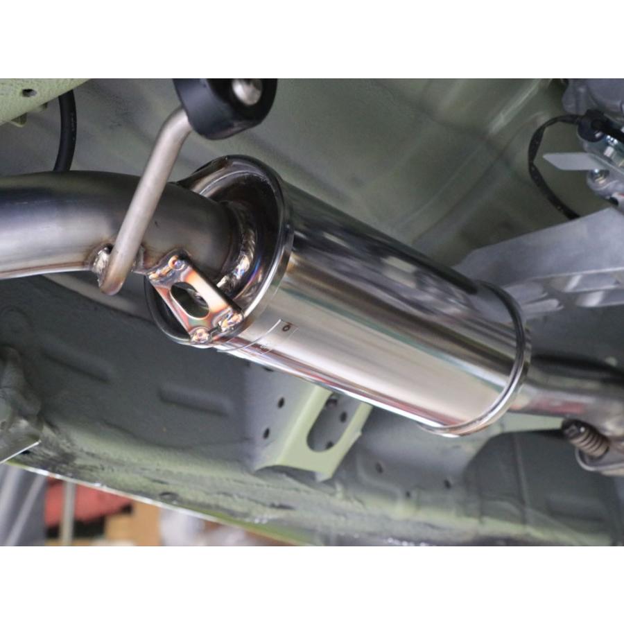 5ZIGEN JB64ジムニー 純正バンパー対応マフラー SP ダブル