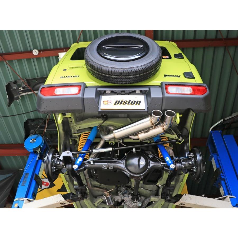 5ZIGEN JB64ジムニー 純正バンパー対応マフラー SP ダブル