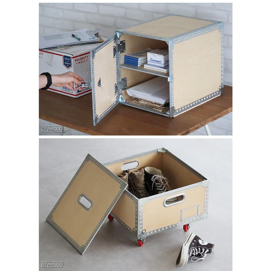 DULTON（ダルトン） 収納ボックス 木箱 キャスター付き ウッデン