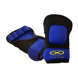 未使用品 ショップジャパン ウェイトグローブ (ブルー) 0.5kgX2 正規品