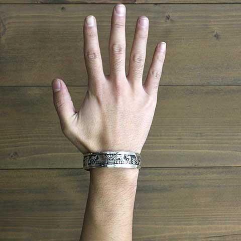 Indian Jewelry 内周176mm Berra Tawahongva(ベラ・タワホングヴァ