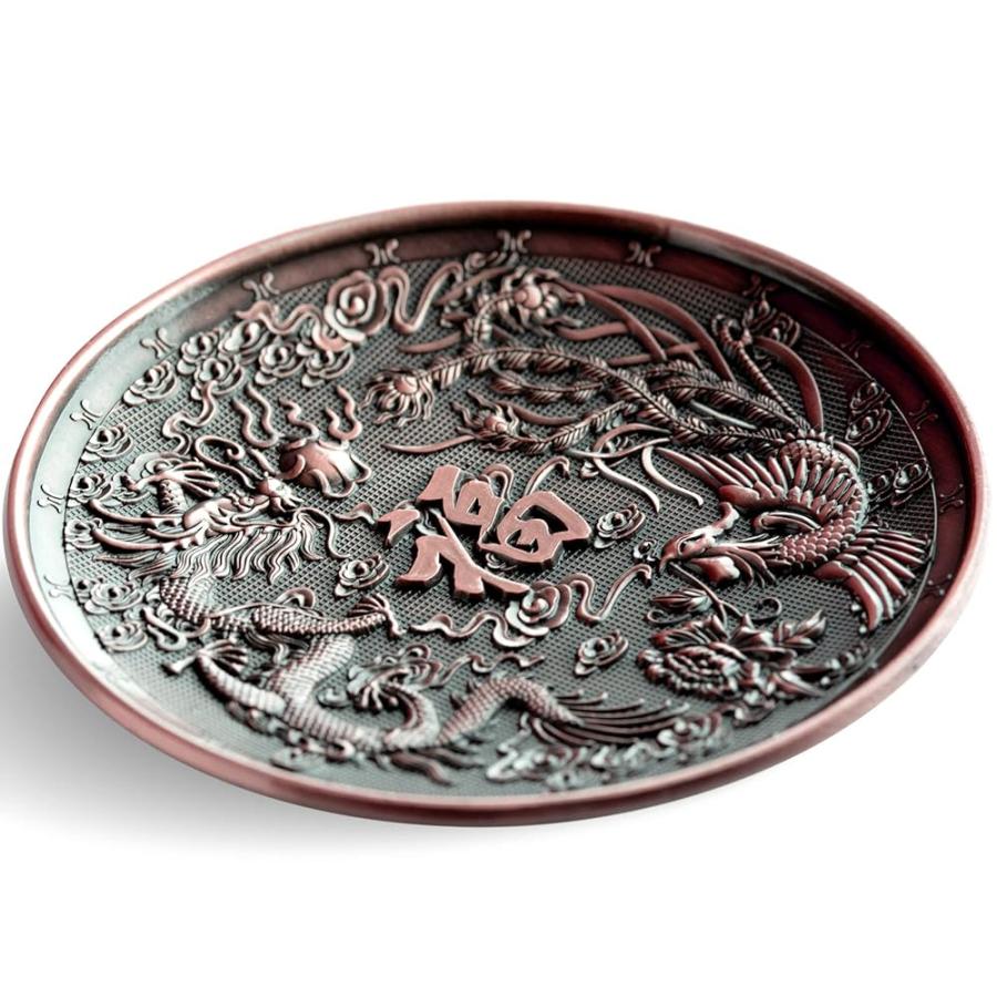 お香たて お香立て オシャレ 風水 龍 鳳凰 お香 皿 コーン スティック