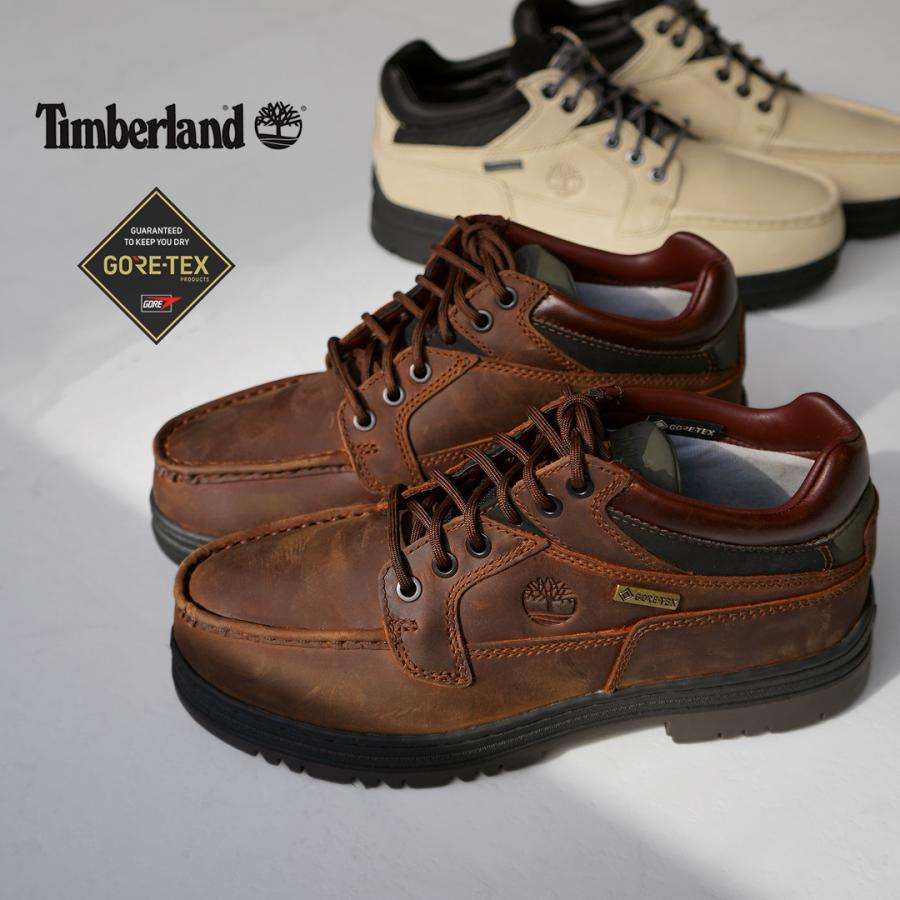 Timberland（ティンバーランド） モックトゥ ゴアテックス レザー
