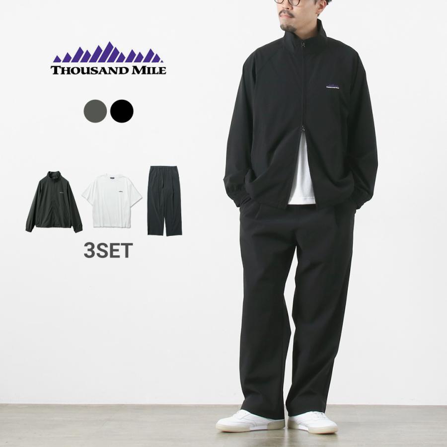 THOUSAND MILE（サウザンドマイル） ジップブルゾン＆Tシャツ＆パンツ
