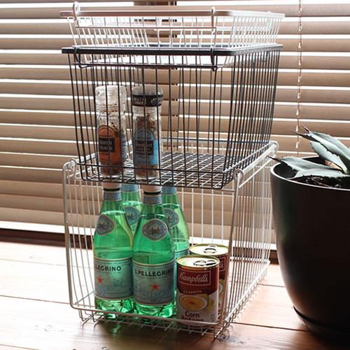 BRID（ブリッド） スタックス ワイヤー ストレージ バスケット Lサイズ