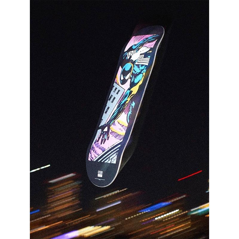 HUF（ハフ） スケボー デッキ スパイダー マーベル HUF X SPIDER-MAN