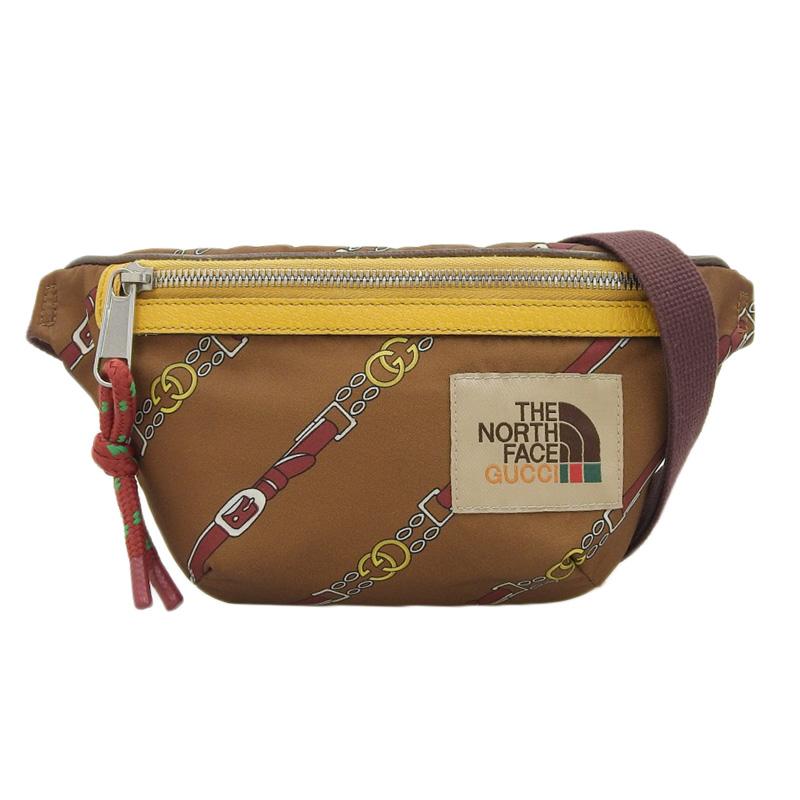GUCCI（グッチ） ノースフェイスコラボ ボディバッグ ウエストポーチ