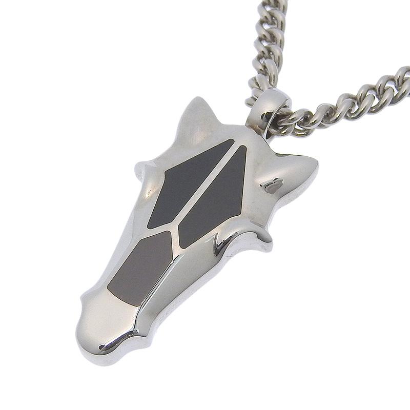 HERMES（エルメス） デストリエ ネックレス メタル バッファローホーン