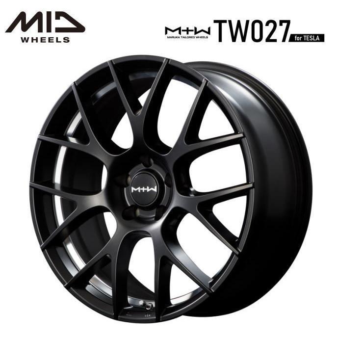 マルカサービス MID MTW TW027 for TESLA 19インチ 8J インセット33 5