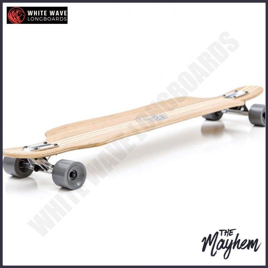 ロング スケートボード WHITE WAVE ホワイト ウェーブ ロングボード