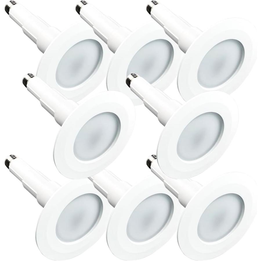 ダウンライト用伸縮式 LEDフラット電球 ダウンライト器具の内径80