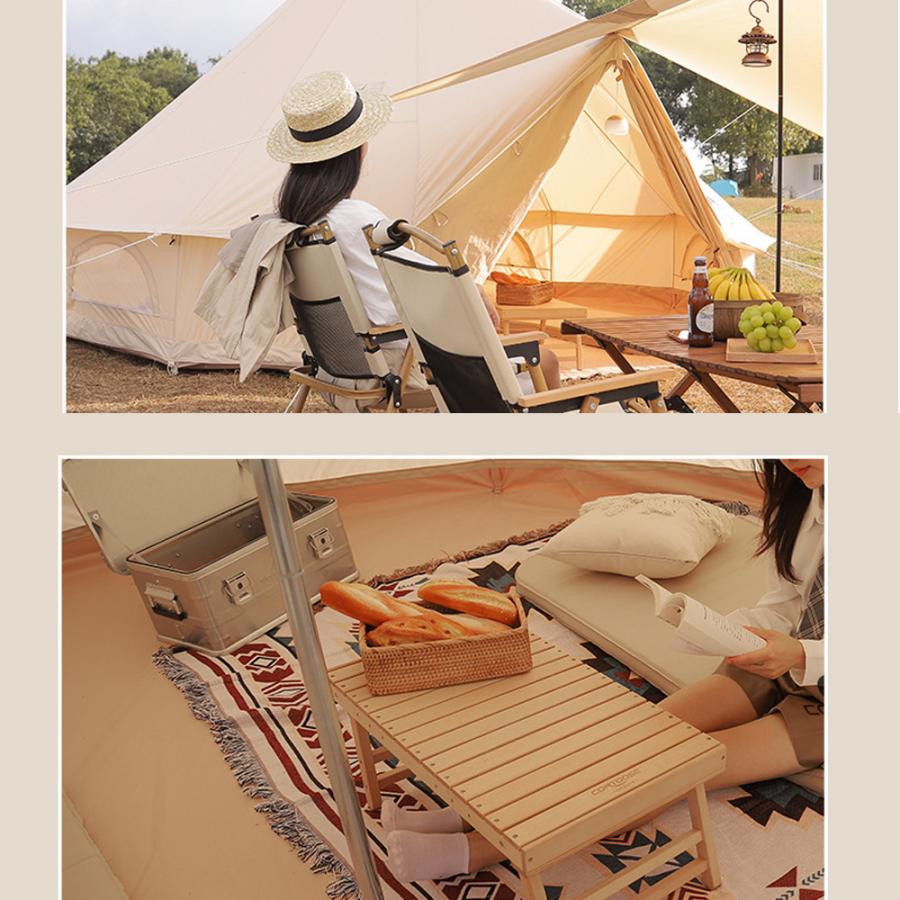 contoose outdoors ベルテント 4m 6人用テント グランドシート付 TC