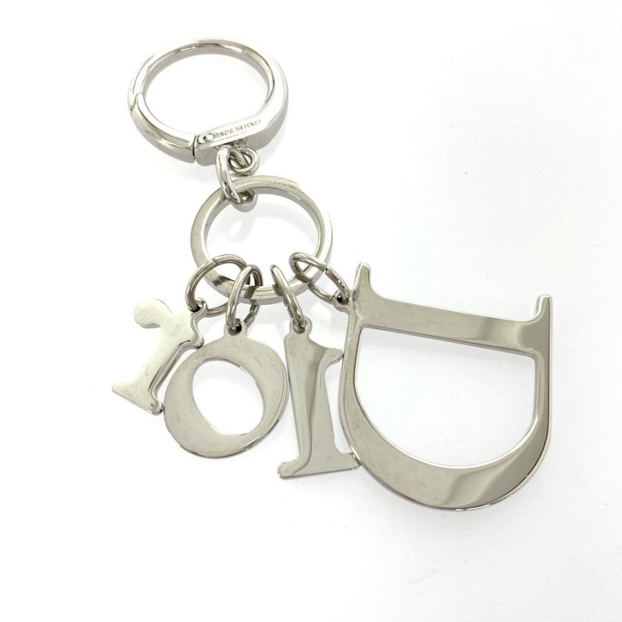 クリスチャンディオール ラインストーン ロゴ バッグチャームバッグ