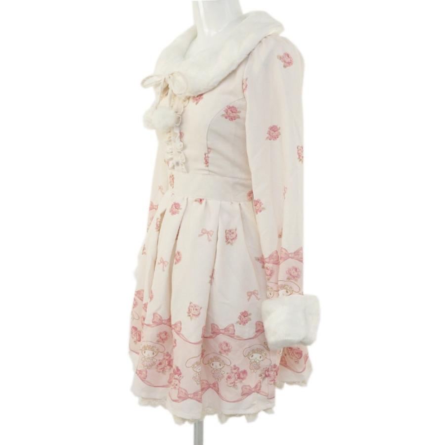 LIZ LISA（リズリサ） 長袖・ファー付き マイメロ×リボン柄 ワンピース