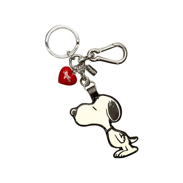 COACH（コーチ） キーホルダー キーリング スヌーピー SNOOPY PEANUTS