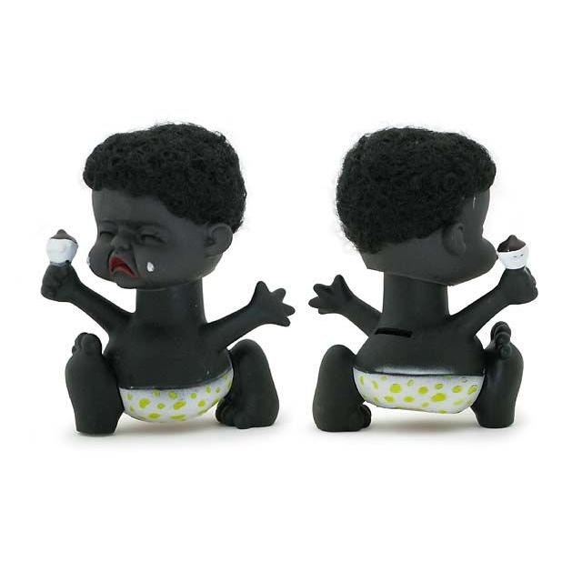 ボビング ブラックドール 黒人 首振り人形 : RINKY DINK Yahoo!店