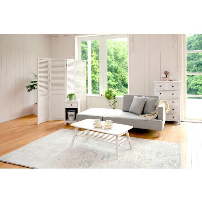 パーテーション おしゃれ 北欧 4連 折りたたみ 間仕切り