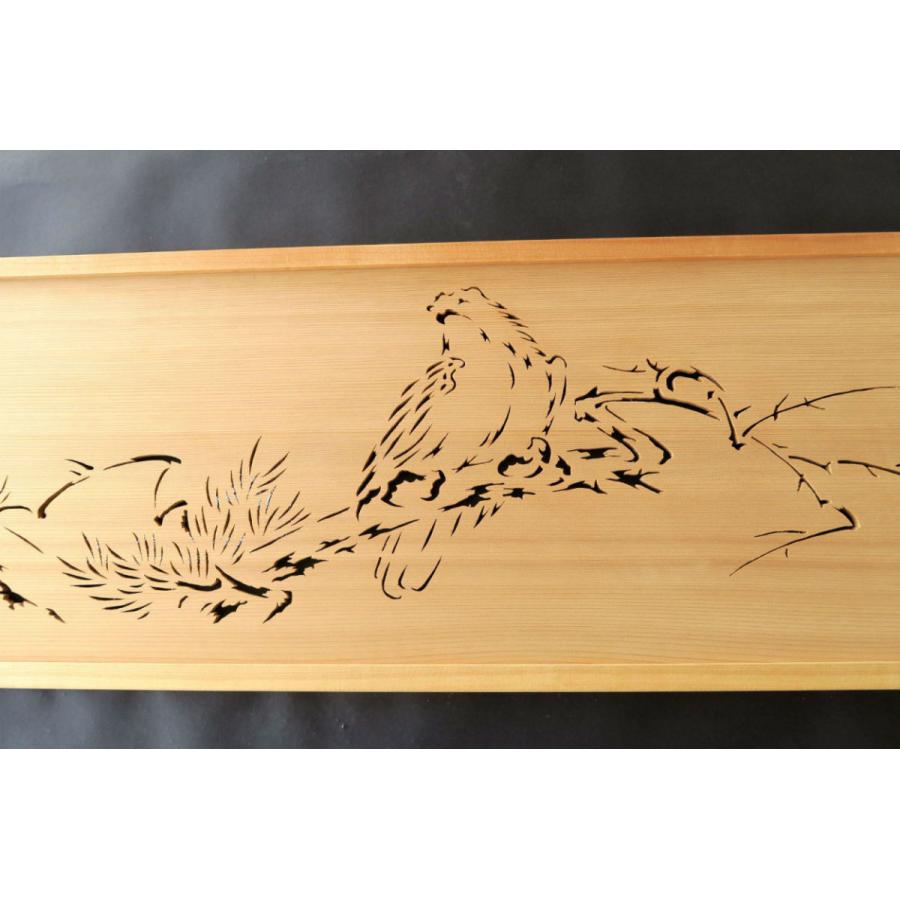 欄間 建具 欄間彫刻 【新品】 高級手彫り欄間2間1組（1間×2枚