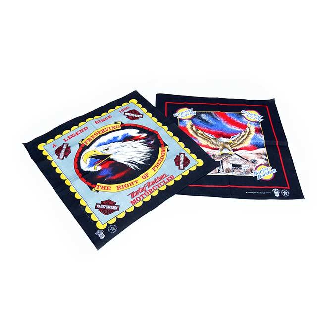 全2柄「90's H-D Vintage Bandana/90's H-Dヴィンテージバンダナ