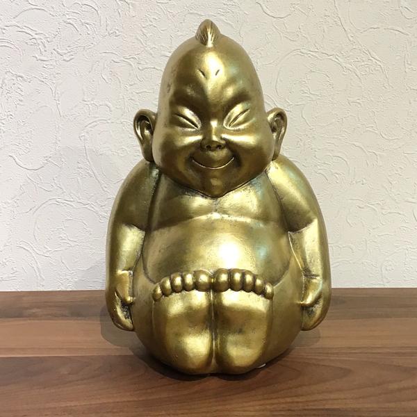 ビリケンさん 置物 商売繁盛 幸運 金色 開運招福 財運 金運 玄関