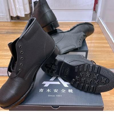 青木産業 青木 革製安全靴 602 中編上 : ワークショップタマイ - 通販