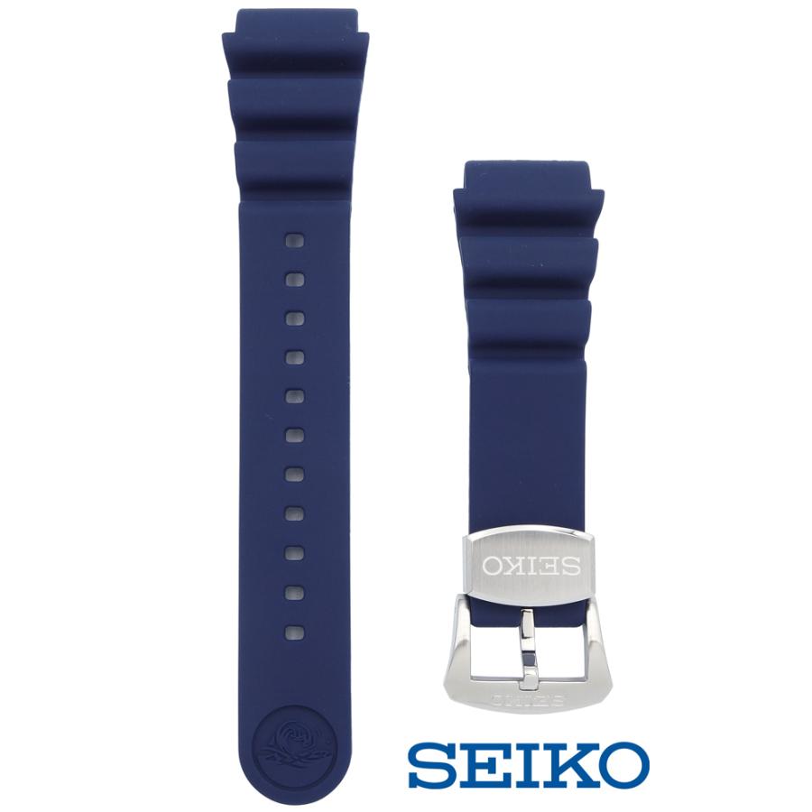 SEIKO（セイコー） 腕時計用 ベルト SEIKO 22mm シリコンラバー バンド