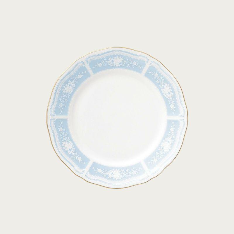 ノリタケ Noritake レースウッドゴールド 18cmプレート 中皿 ブルー